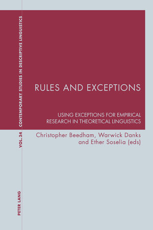 Buchcover Rules and Exceptions | EAN 9783035399646 | ISBN 3-0353-9964-6 | ISBN 978-3-0353-9964-6
