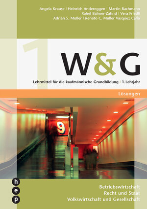 Buchcover W&G 1 | Angela Krause | EAN 9783035511031 | ISBN 3-0355-1103-9 | ISBN 978-3-0355-1103-1