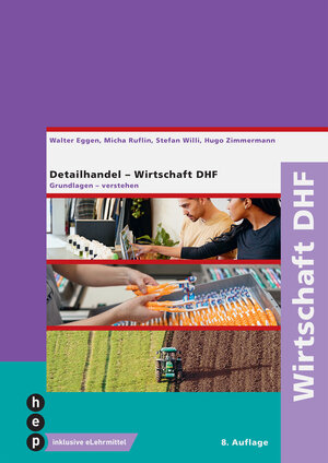 Buchcover Wirtschaft DHF (Print inkl. digitales Lehrmittel) | Micha Ruflin | EAN 9783035514568 | ISBN 3-0355-1456-9 | ISBN 978-3-0355-1456-8