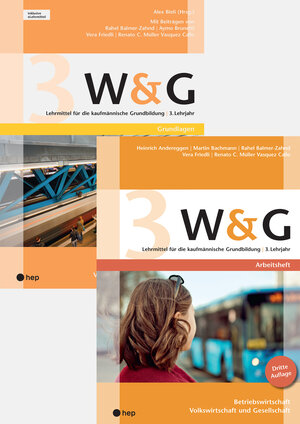 Buchcover W&G 3 (Print inkl. digitales Lehrmittel) | Alex Bieli | EAN 9783035517484 | ISBN 3-0355-1748-7 | ISBN 978-3-0355-1748-4