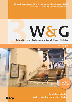 Buchcover W&G 3 | Heinrich Andereggen | EAN 9783035517507 | ISBN 3-0355-1750-9 | ISBN 978-3-0355-1750-7