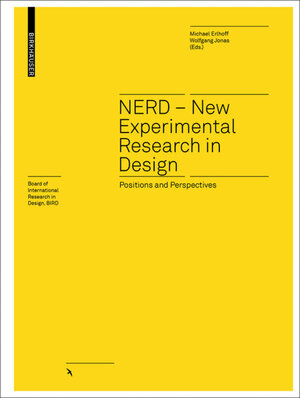 Buchcover NERD – New Experimental Research in Design | EAN 9783035617429 | ISBN 3-0356-1742-2 | ISBN 978-3-0356-1742-9