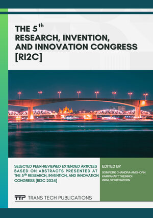 Buchcover The 5th Research, Invention, and Innovation Congress (RI2C)  | EAN 9783036406084 | ISBN 3-0364-0608-5 | ISBN 978-3-0364-0608-4