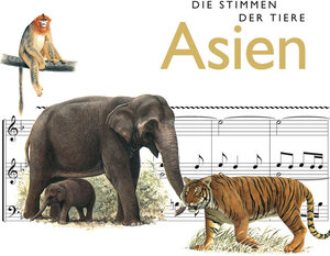 Buchcover Die Stimmen der Tiere: Asien | Cord Riechelmann | EAN 9783036911854 | ISBN 3-0369-1185-5 | ISBN 978-3-0369-1185-4