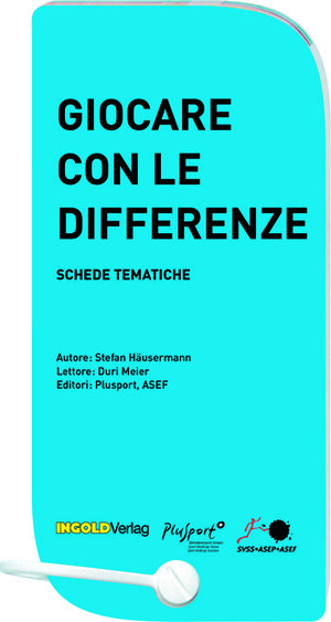 Buchcover Giocare con le differenze | Stefan Häusermann | EAN 9783037001745 | ISBN 3-03700-174-7 | ISBN 978-3-03700-174-5