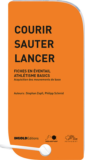 Buchcover Courir - sauter - lancer | Stephan Zopfi | EAN 9783037003916 | ISBN 3-03700-391-X | ISBN 978-3-03700-391-6