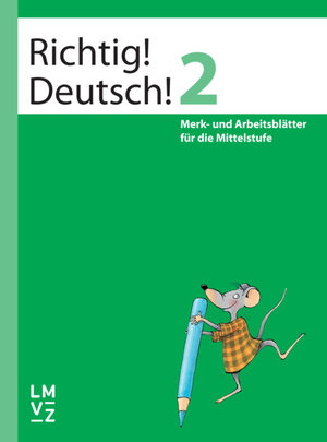 Buchcover Richtig! Deutsch! 2 / Arbeitsheft | Andreas Winkelmann | EAN 9783037133804 | ISBN 3-03713-380-5 | ISBN 978-3-03713-380-4