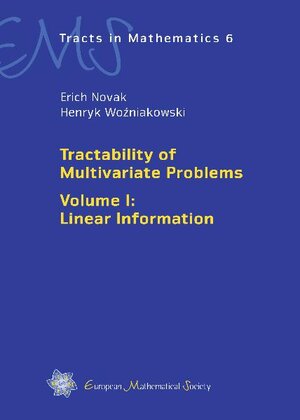 Buchcover Tractability of Multivariate Problems | Erich Novak | EAN 9783037190265 | ISBN 3-03719-026-4 | ISBN 978-3-03719-026-5