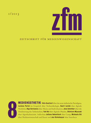 Buchcover Zeitschrift für Medienwissenschaft 8  | EAN 9783037342404 | ISBN 3-03734-240-4 | ISBN 978-3-03734-240-4