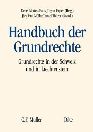 Buchcover Handbuch der Grundrechte | EAN 9783037510414 | ISBN 3-03751-041-2 | ISBN 978-3-03751-041-4