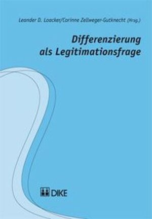 Buchcover Differenzierung als Legitimationsfrage  | EAN 9783037514788 | ISBN 3-03751-478-7 | ISBN 978-3-03751-478-8