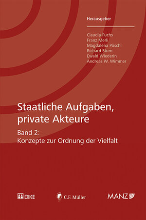 Buchcover Staatliche Aufgaben, private Akteure  | EAN 9783037519318 | ISBN 3-03751-931-2 | ISBN 978-3-03751-931-8