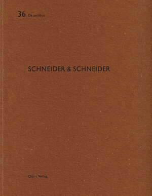 Buchcover Schneider & Schneider | EAN 9783037610176 | ISBN 3-03761-017-4 | ISBN 978-3-03761-017-6
