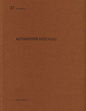 Buchcover Althammer Hochuli | EAN 9783037610329 | ISBN 3-03761-032-8 | ISBN 978-3-03761-032-9