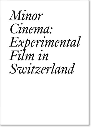 Buchcover Minor Cinema | Jean-Michel Baconnier | EAN 9783037645505 | ISBN 3-03764-550-4 | ISBN 978-3-03764-550-5