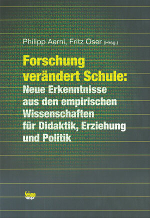 Buchcover Forschung verändert Schule  | EAN 9783037771006 | ISBN 3-03777-100-3 | ISBN 978-3-03777-100-6