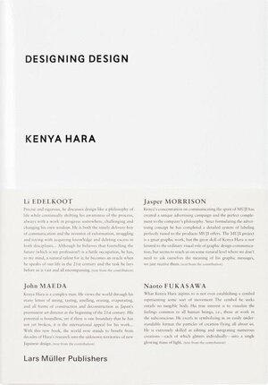 Buchcover Designing Design | Kenya Hara | EAN 9783037781050 | ISBN 3-03778-105-X | ISBN 978-3-03778-105-0