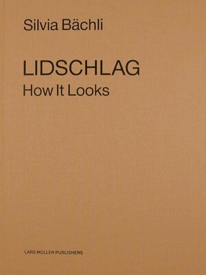 Buchcover Lidschlag | Silvia Bächli | EAN 9783037781159 | ISBN 3-03778-115-7 | ISBN 978-3-03778-115-9