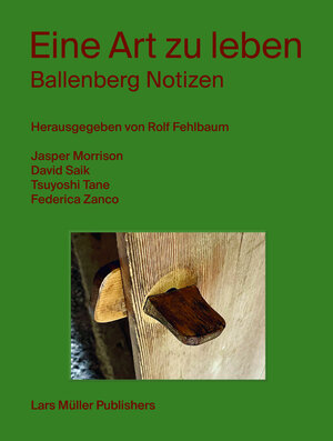 Buchcover Eine Art zu leben  | EAN 9783037787236 | ISBN 3-03778-723-6 | ISBN 978-3-03778-723-6