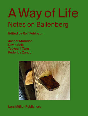 Buchcover A Way of Life  | EAN 9783037787267 | ISBN 3-03778-726-0 | ISBN 978-3-03778-726-7