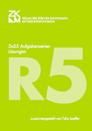 Buchcover RECHENSERIEN 5. KLASSE | Felix Lauffer | EAN 9783037940273 | ISBN 3-03794-027-1 | ISBN 978-3-03794-027-3