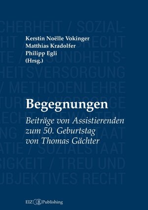 Buchcover Begegnungen  | EAN 9783038054290 | ISBN 3-03805-429-1 | ISBN 978-3-03805-429-0