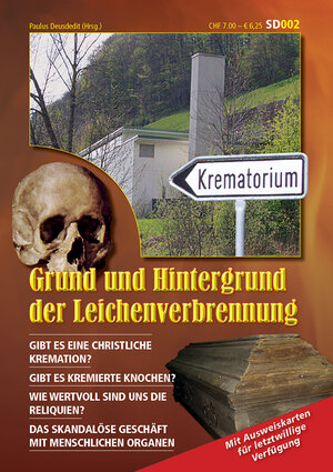 Buchcover Grund und Hintergrund der Leichenverbrennung  | EAN 9783038060024 | ISBN 3-03806-002-X | ISBN 978-3-03806-002-4