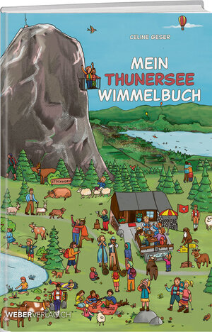 Buchcover Mein Thunersee Wimmelbuch | Celine Geser | EAN 9783038183372 | ISBN 3-03818-337-7 | ISBN 978-3-03818-337-2