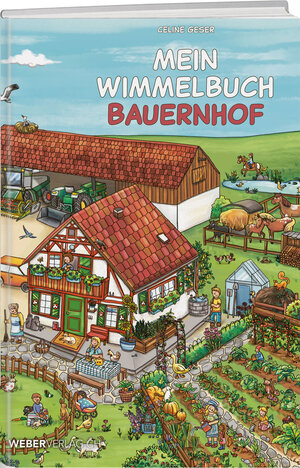 Buchcover Mein Wimmelbuch Bauernhof | Celine Geser | EAN 9783038183563 | ISBN 3-03818-356-3 | ISBN 978-3-03818-356-3
