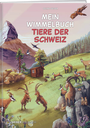 Buchcover Mein Wimmelbuch Tiere der Schweiz | Celine Geser | EAN 9783038184225 | ISBN 3-03818-422-5 | ISBN 978-3-03818-422-5