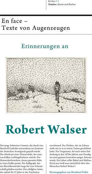 Buchcover Erinnerungen an Robert Walser  | EAN 9783038500179 | ISBN 3-03850-017-8 | ISBN 978-3-03850-017-9