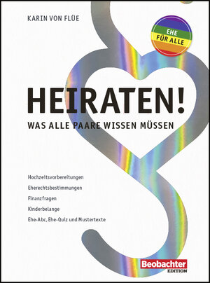 Buchcover Heiraten! | Karin von Flüe | EAN 9783038754435 | ISBN 3-03875-443-9 | ISBN 978-3-03875-443-5