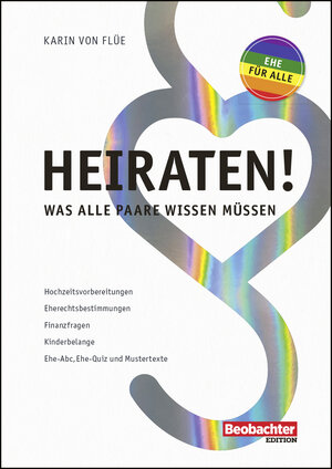 Buchcover Heiraten! | Karin von Flüe | EAN 9783038754442 | ISBN 3-03875-444-7 | ISBN 978-3-03875-444-2