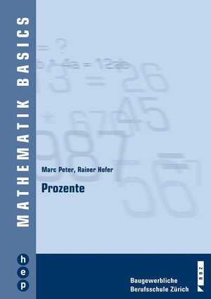 Buchcover Prozente | Marc Peter | EAN 9783039057160 | ISBN 3-03905-716-2 | ISBN 978-3-03905-716-0