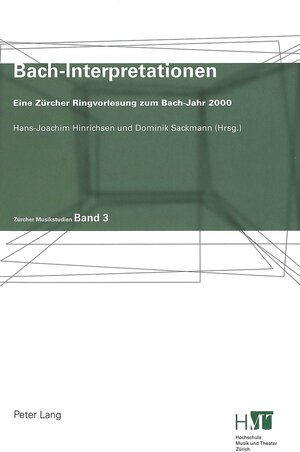 Buchcover Bach-Interpretationen  | EAN 9783039101085 | ISBN 3-03910-108-0 | ISBN 978-3-03910-108-5