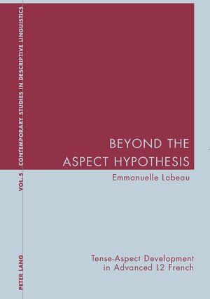 Buchcover Beyond the Aspect Hypothesis | Emmannuelle Labeau | EAN 9783039102815 | ISBN 3-03910-281-8 | ISBN 978-3-03910-281-5