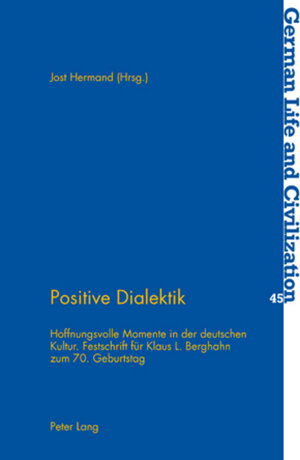 Buchcover Positive Dialektik  | EAN 9783039109463 | ISBN 3-03910-946-4 | ISBN 978-3-03910-946-3