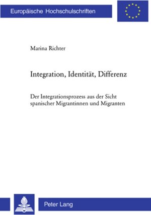 Buchcover Integration, Identität, Differenz | Marina Richter | EAN 9783039109982 | ISBN 3-03910-998-7 | ISBN 978-3-03910-998-2