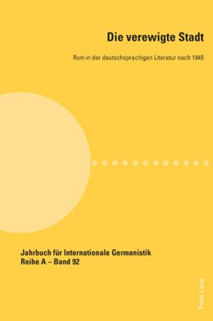 Buchcover Die verewigte Stadt  | EAN 9783039116294 | ISBN 3-03911-629-0 | ISBN 978-3-03911-629-4