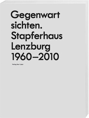 Buchcover Gegenwart sichten | Stefan von Bergen | EAN 9783039191598 | ISBN 3-03919-159-4 | ISBN 978-3-03919-159-8