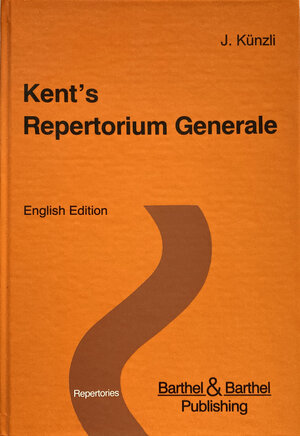 Buchcover Kent's Repertorium Generale Englisch | J Künzli | EAN 9783039500017 | ISBN 3-03950-001-5 | ISBN 978-3-03950-001-7