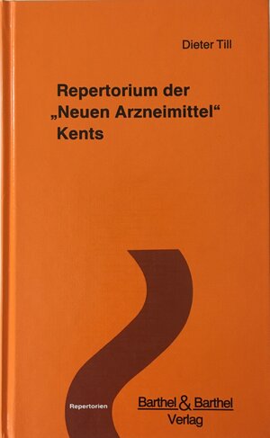 Buchcover Repertorium zu Kent's "New Remedies" | Dieter Till | EAN 9783039500956 | ISBN 3-03950-095-3 | ISBN 978-3-03950-095-6