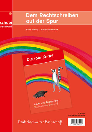 Buchcover Dem Rechtschreiben auf der Spur – Rechtschreibkartei 1 | EAN 9783039761135 | ISBN 3-03976-113-7 | ISBN 978-3-03976-113-5