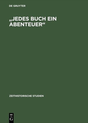 Buchcover "Jedes Buch ein Abenteuer" | Simone Barck | EAN 9783050031187 | ISBN 3-05-003118-2 | ISBN 978-3-05-003118-7