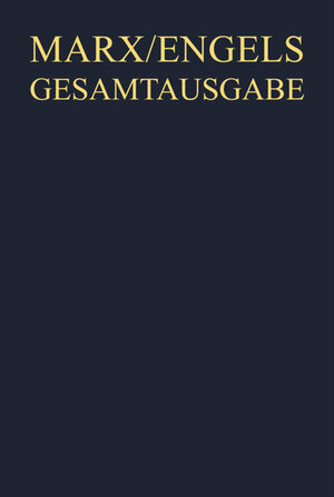 Buchcover Karl Marx; Friedrich Engels: Gesamtausgabe (MEGA). Werke, Artikel, Entwürfe / Karl Marx / Friedrich Engels: Werke, Artikel, Entwürfe, Mai 1875 bis Mai 1883  | EAN 9783050033624 | ISBN 3-05-003362-2 | ISBN 978-3-05-003362-4