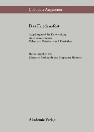 Buchcover Das Friedensfest  | EAN 9783050035406 | ISBN 3-05-003540-4 | ISBN 978-3-05-003540-6