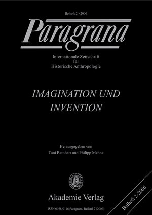 Buchcover Imagination und Invention  | EAN 9783050042695 | ISBN 3-05-004269-9 | ISBN 978-3-05-004269-5