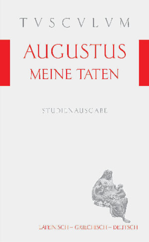 Buchcover Meine Taten / Res gestae divi Augusti | Augustus | EAN 9783050053998 | ISBN 3-05-005399-2 | ISBN 978-3-05-005399-8