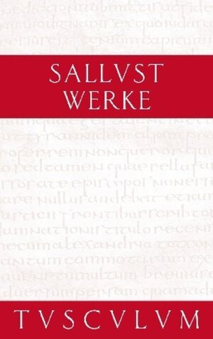 Buchcover Werke / Opera | Sallust | EAN 9783050054025 | ISBN 3-05-005402-6 | ISBN 978-3-05-005402-5