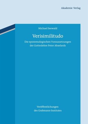 Buchcover Verisimilitudo | Michael Seewald | EAN 9783050060446 | ISBN 3-05-006044-1 | ISBN 978-3-05-006044-6
